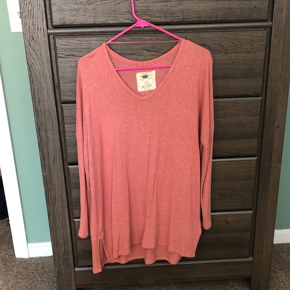 Cupio Coral Crew Neck Sweater